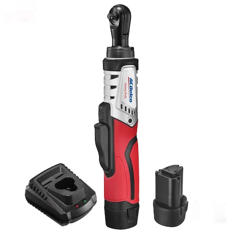 Acdelco G12 Brushless 1/4" Cordless Ratchet Wrench, 2-Battery Kit ARW1210-22